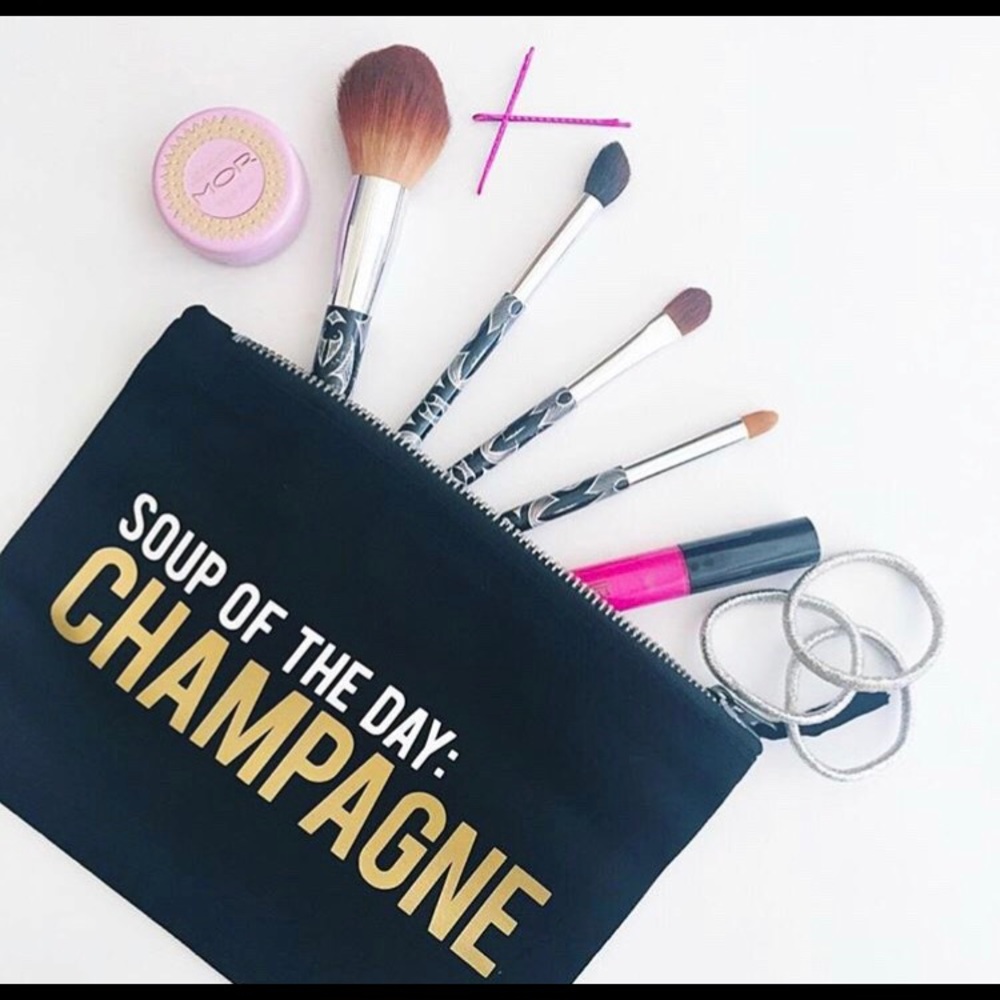 SOTD: Champagne Makeup Bag